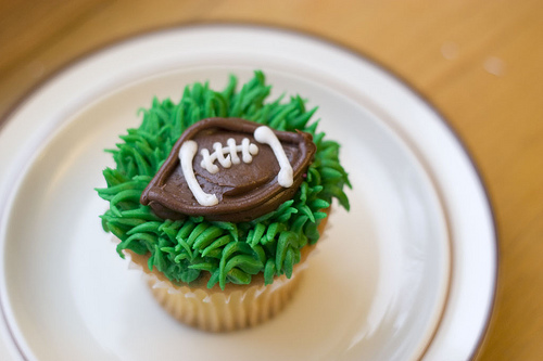 Top Perfect Football Cupcakes