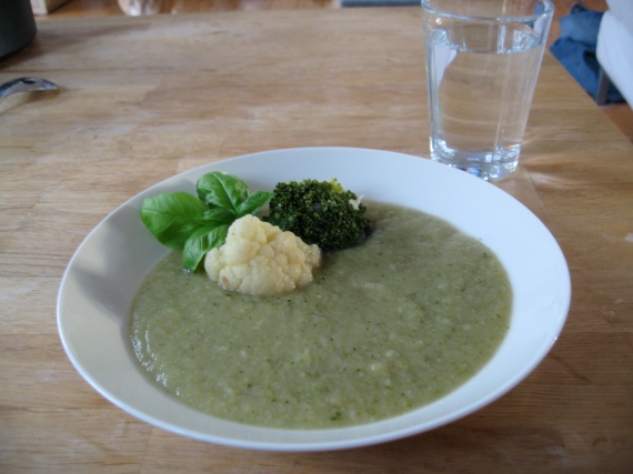 Broccoli Cauliflower Soup